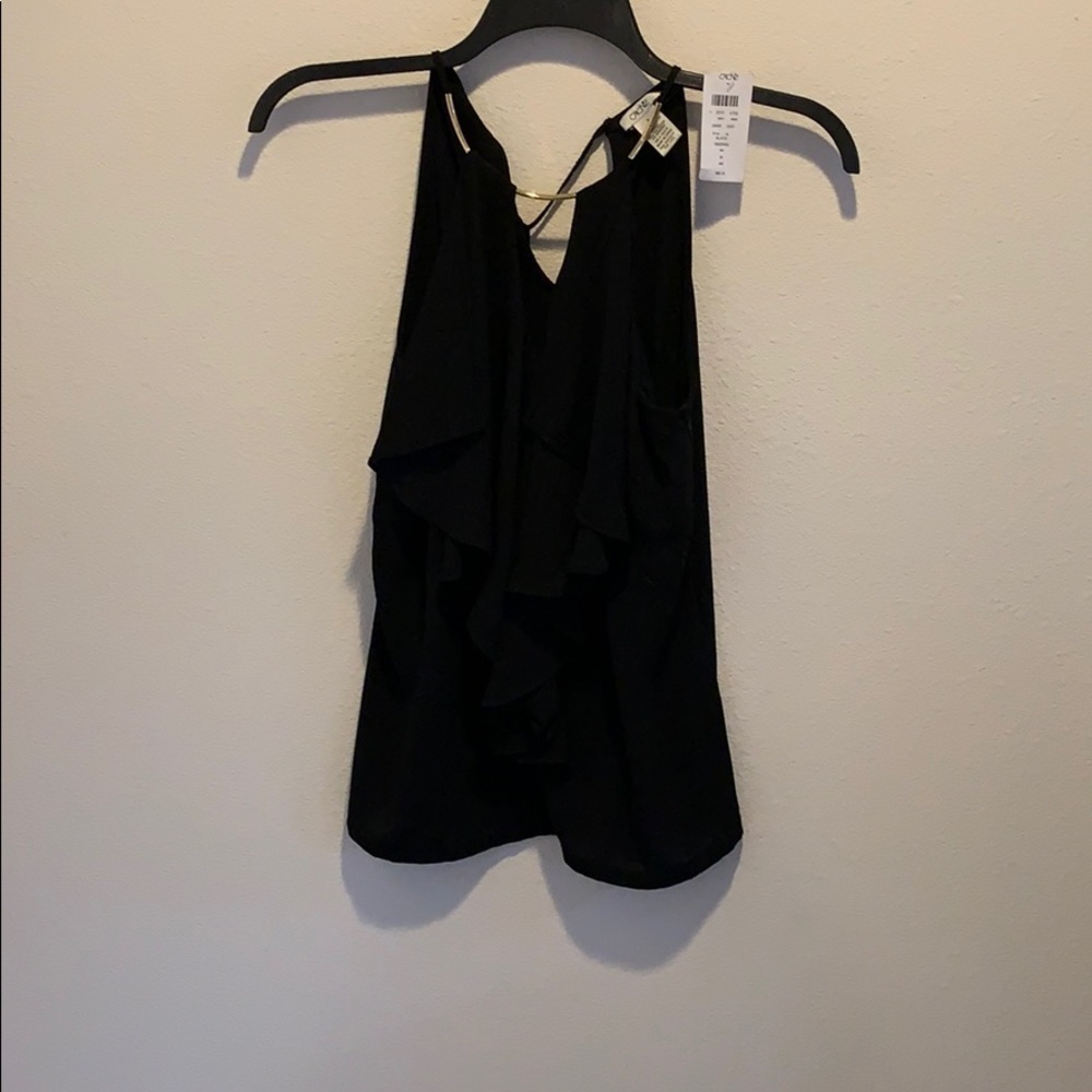 Cach’e Dressy Black Top. Size M. New with tags.​​​​​​​​​​​​​​​​​​​​​